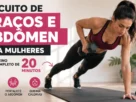 circuito de braços e abdômen para mulheres